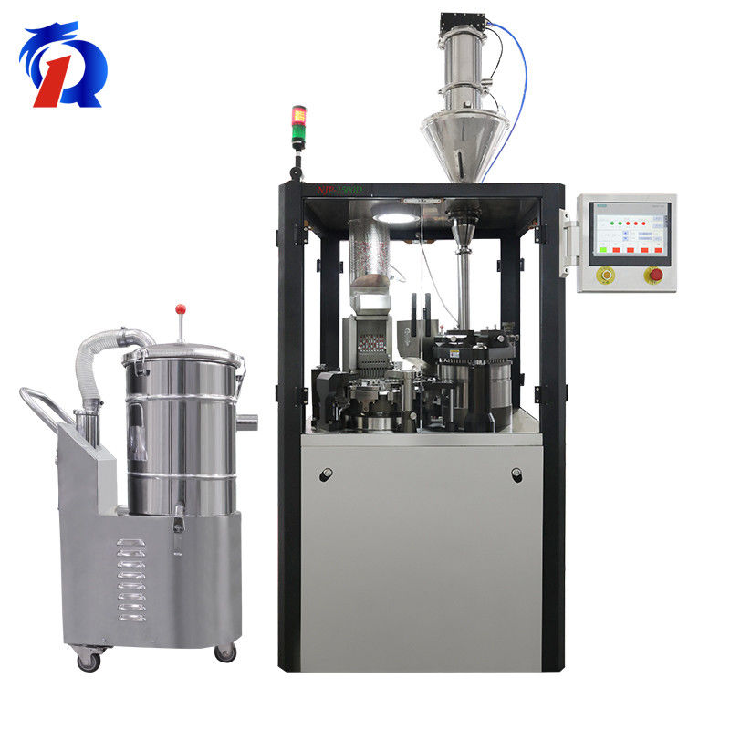 NJP-1500D Fully Automatic Capsule Filling Machine Filling Rod Holder Adopts The Drawing Card Slot Design