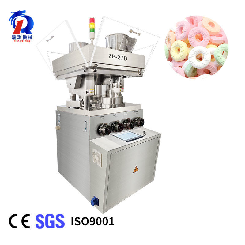 ZP-27D Candy Tablet Pressing Machine Fully Automatic High Speed 55000 Pcs/H