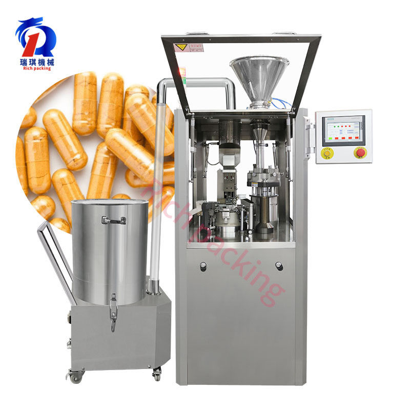 NJP 200C Capsule Filling Machine Small Fully Automatic For Powder