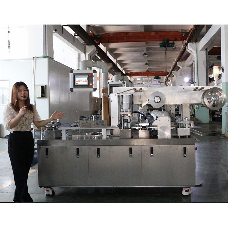 DPP 160 Blister Packing Machine High Speed For Medical Tablet Capsule