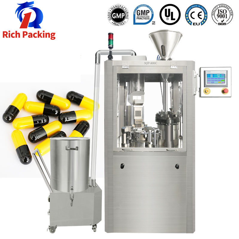 Capsule Filling Machine NJP 1200 High Speed Fully Automatic 72000 Pcs/H