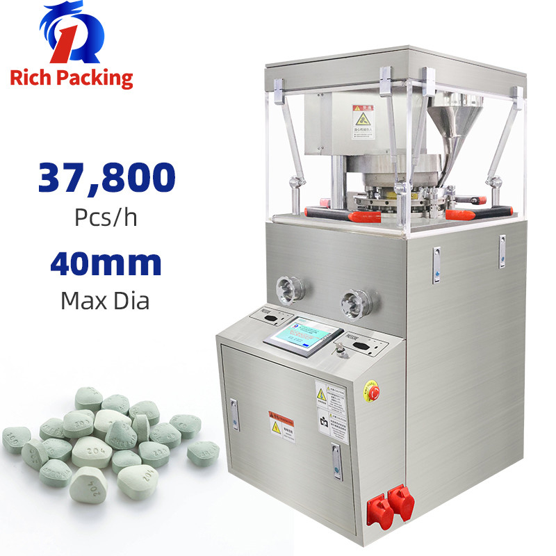 Powder Pill Tablet Press Machine Laboratory Rotary Pharmaceutical