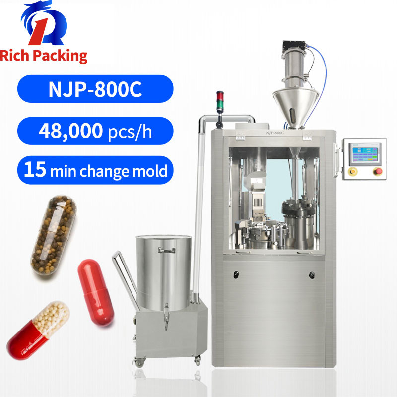 NJP800 auto capsule filling machine 000 capsule manufacturing machine