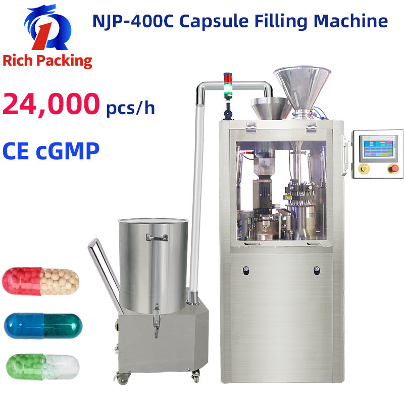 Capsule Filling Machine Pharmaceutical Auto High Speed Electric Powder