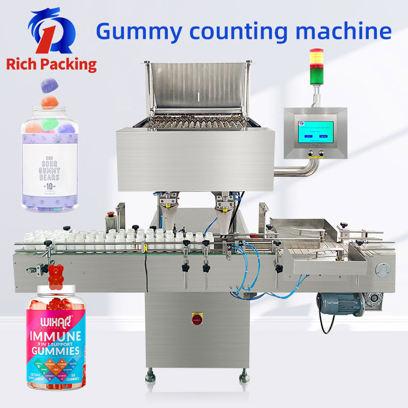 Electric Candy Tablet Counting Machine High Accuracy Rate Of More Than 99.98%