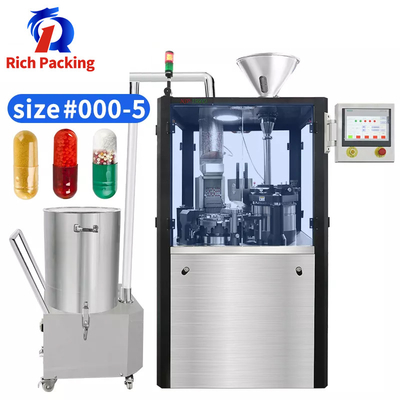 Capsule Filling Machine For Pharmaceutical Making Medicine Pellet Capsules Filler