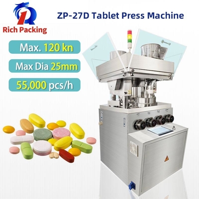 27D Automatic Pill Tablet Making Machine 55000 Pcs/Hour Medicine Tablet Press