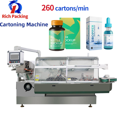 RQ-ZH-260W Automatic Horizontal Bottle Cartoning Machine