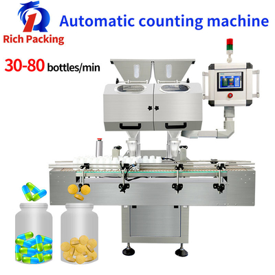 Máquina de contagem automática completa de 16 vias para contagem de cápsulas de comprimidos
