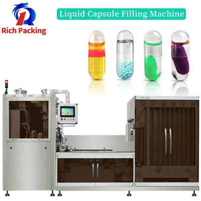 SGS Automatic Oil Filler Gelatin Capsule Liquid Filling Machine