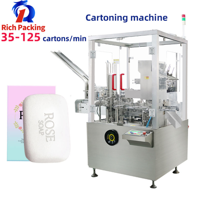 Box Cartoning Machine Fully Automatic Vertical High Speed For Bar Soap