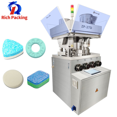 27D Rotary Tablet Pill Press Machine 25mm High Speed Stainless Steel GMP